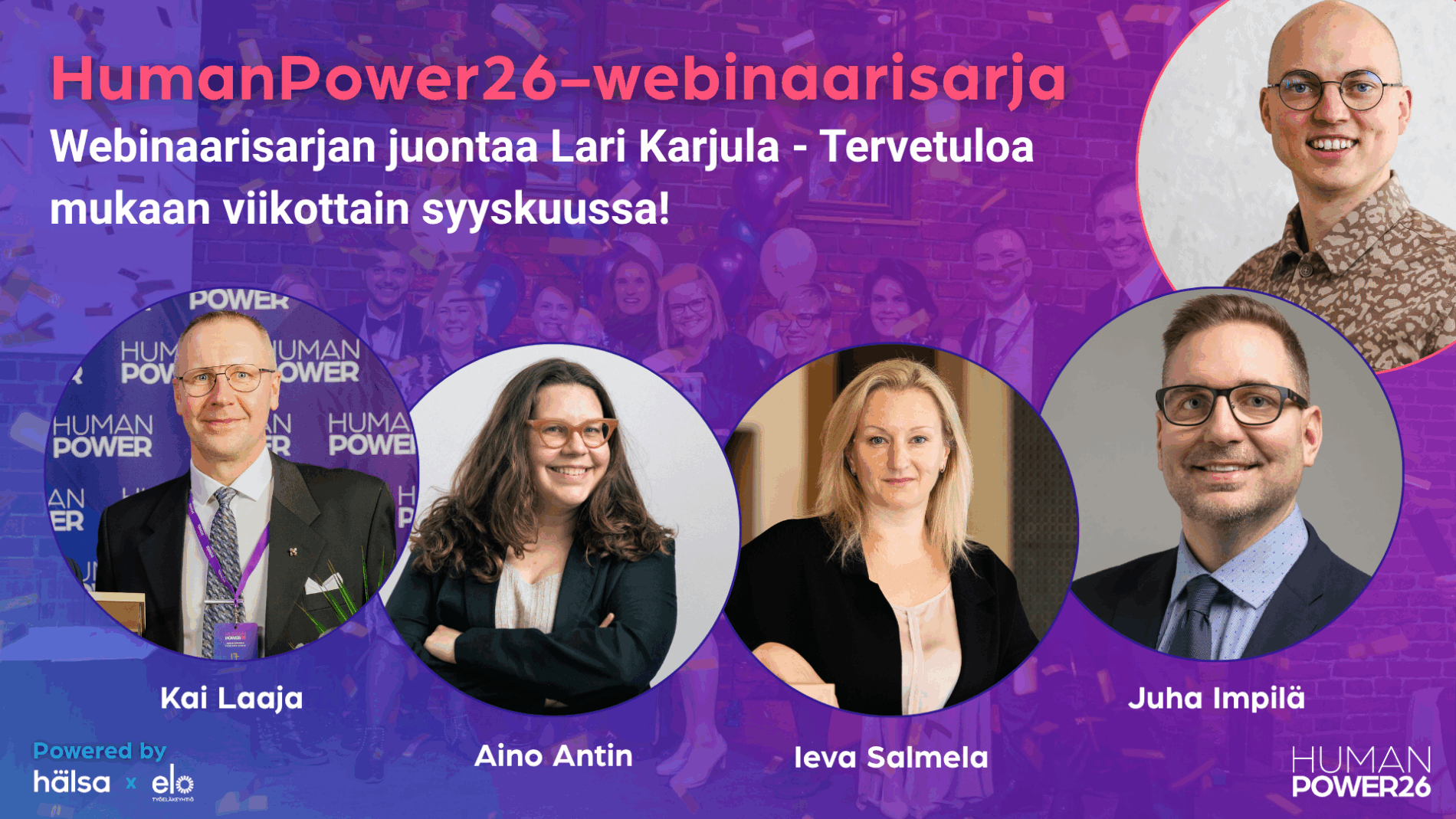 Ihmisläheisen työelämän webinaarisarja